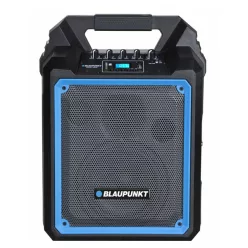   BLAUPUNKT MB06 Bluetooth Party karaoke hangszóró, 1 db mikrofon, 500W, Fekete (RTVBLAS002)