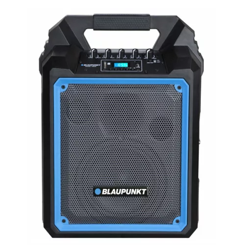 BLAUPUNKT MB06 Bluetooth Party karaoke hangszóró, 1 db mikrofon, 500W, Fekete (RTVBLAS002)