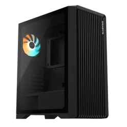 GIGABYTE Ház C103G, Tápegység nélkül, Fekete