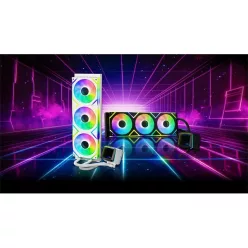 ADATA XPG CPU Vízhűtés Levante II 360 RGB, 3x12cm, fekete