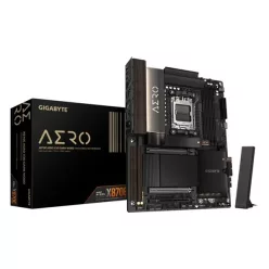 GIGABYTE Alaplap AM5 X870E AERO X3D DARK WOOD AMD X870, ATX
