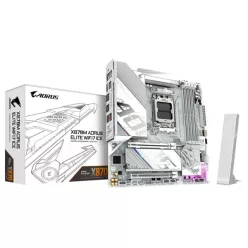   GIGABYTE Alaplap AM5 X870M AORUS ELITE WIFI7 ICE AMD X870, mATX