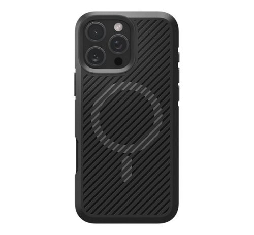 Spigen Core Armor MagFit Apple iPhone 16 Pro Max tok, MagSafe, Matte Black, fekete