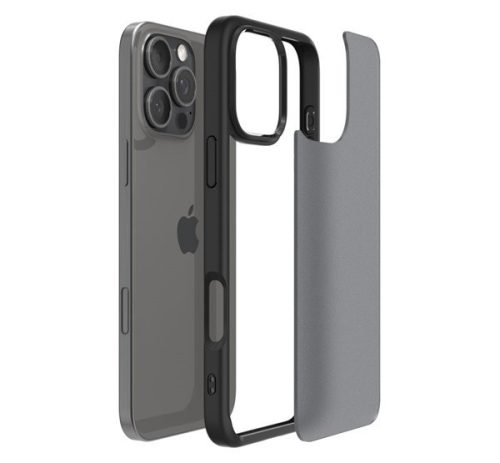 Spigen Ultra Hybrid Apple iPhone 16 Pro tok, Frost, fekete