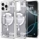 Spigen Ultra Hybrid MagFit Apple iPhone 16 Pro tok, MagSafe, Zero One, fehér