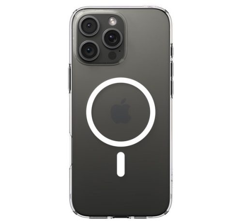 Spigen Liquid Crystal MagFit Apple iPhone 16 Pro Max tok, MagSafe, Crystal Clear, átlátszó