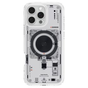   Spigen Ultra Hybrid MagFit Apple iPhone 16 Pro Max tok, MagSafe, Neo One, átlátszó