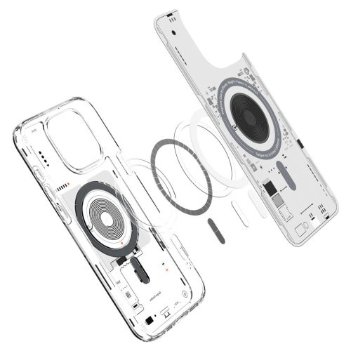 Spigen Ultra Hybrid MagFit Apple iPhone 16 Pro Max tok, MagSafe, Neo One, átlátszó