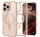 Spigen Ultra Hybrid MagFit Apple iPhone 16 Pro Max tok, MagSafe, Rose Titanium, átlátszó