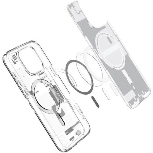 Spigen Ultra Hybrid MagFit Apple iPhone 16 Pro Max tok, MagSafe, fehér