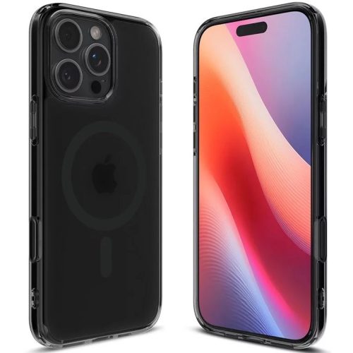 Spigen Ultra Hybrid T MagFit Apple iPhone 16 Pro Max tok, MagSafe, Frost Black, fekete
