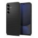 Spigen Liquid Air Samsung Galaxy S24 FE tok, Matte fekete, fekete
