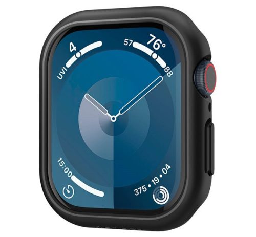 Spigen Thin Fit Apple Watch 11 / Watch 10 46mm tok, Black, fekete