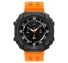 Spigen Rugged Armor Samsung Galaxy Watch Ultra tok, Matte Black, fekete