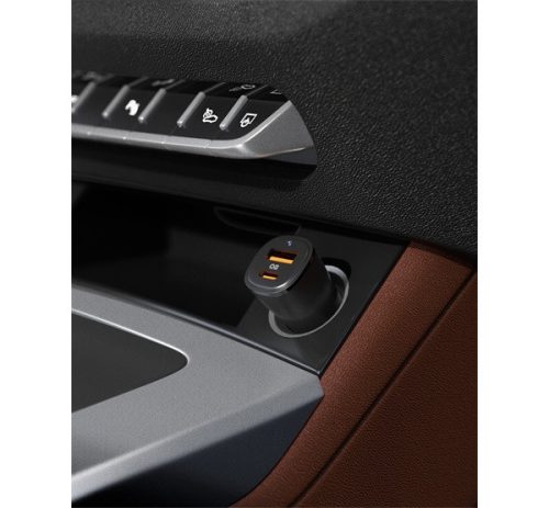 Spigen ArcStation Essential EV482 autós töltő, 48W, fekete