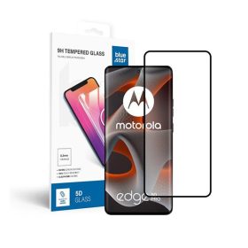   Blue Star Motorola Edge 50 Pro tempered glass kijelzővédő üvegfólia, fekete