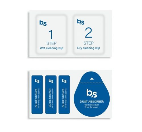 Blue Star Motorola Edge 50 Pro tempered glass kijelzővédő üvegfólia, fekete