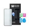 Xiaomi Redmi 12 / Redmi 13 5D Full Glue tempered glass kijelzővédő üvegfólia, fekete