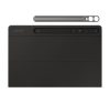 Samsung Book Keyboard Slim Galaxy Tab S9+/S10+ gyári billentyűzetes tok, angol kiosztás, fekete EF-DX820UBE