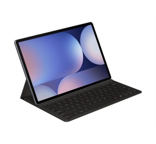 Samsung Book Keyboard Slim Galaxy Tab S9+/S10+ gyári billentyűzetes tok, angol kiosztás, fekete EF-DX820UBE