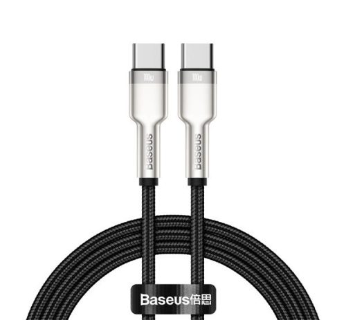 Baseus Cafule USB-C - USB-C kábel, 100W, 1m, fekete