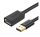 Ugreen USB-A 3.0 hosszabbító kábel, 1,5m, fekete