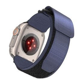   Forcell F-Design FA05 Apple Watch 38/40/41mm nylon szíj, kék