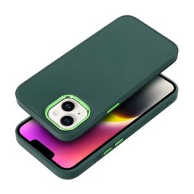   Frame Xiaomi Redmi 14C közepesen ütésálló tok kameravédő kerettel, zöld