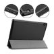 Tactical Book Tri Fold iPad Air ( 2020 / 2022 / 2024 / 2025 ), flip tok, fekete