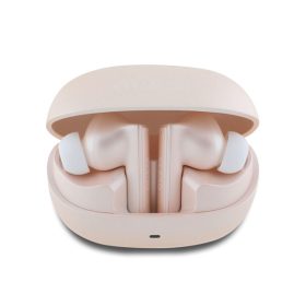   Guess Capsule ANC/ENC TWS vezeték nélküli fülhallgató zajszűréssel, rózsaszín