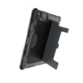   Nillkin Bumper Go iPad Air ( 2020 / 2022 / 2024 / 2025 ), billentyűzetes tok háttérvilágítással, fekete