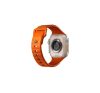 Uniq Stride KFM Apple Watch 49mm gumis szilikon szíj, narancs
