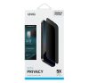 Uniq Optix Privacy iPhone 16 Pro Max / 17 Pro Max tempered glass kijelzővédő fólia felhelyező kerettel