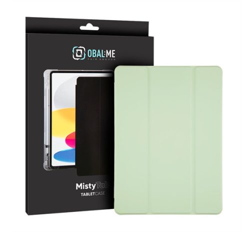OBAL:ME MistyTab Xiaomi Redmi Pad SE (11.0) oldalra nyíló, kitámasztható tok, zöld