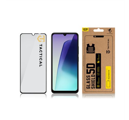 Tactical Glass Shield 5D Xiaomi Redmi 14C 4G/ Redmi A5 / Poco C75 kijelzővédő üvegfólia, fekete