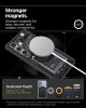Spigen Ultra Hybrid MagFit Samsung Galaxy S25 Ultra tok, Zero One, fekete
