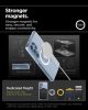 Spigen Ultra Hybrid MagFit Samsung Galaxy S25 Ultra tok, átlátszó-fehér