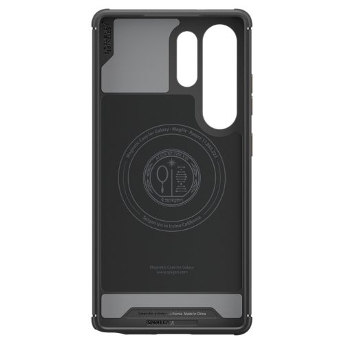 Spigen Core Armor MagFit Samsung Galaxy S25 Ultra tok, Matte Black, fekete