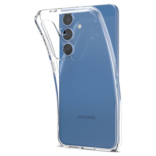 Spigen Liquid Crystal Samsung Galaxy S25+ tok, Crystal Clear, átlátszó