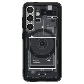   Spigen Ultra Hybrid MagFit Samsung Galaxy S25 tok, Zero One, fekete