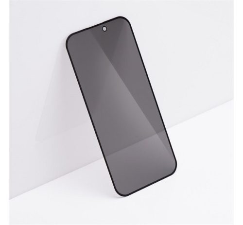 Forcell Privacy Iphone 15 Pro betekintésgátló kijelzővédő üvegfólia,fekete