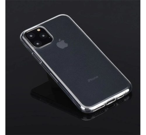 0,5mm Ultra Slim Samsung Galaxy S25 szilikon hátlap tok, átlátszó