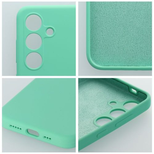 2mm Samsung Galaxy S25 szilikon tok, menta
