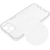 Clear 2mm Samsung Galaxy S25 Ultra csillámos szilikon tok, átlátszó