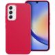 Frame Samsung Galaxy S25 Ultra közepesen ütésálló tok kameravédő kerettel, magenta