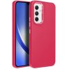 Frame Samsung Galaxy S25 Ultra közepesen ütésálló tok kameravédő kerettel, magenta