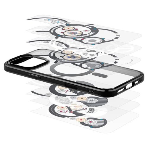 Spigen C11 Series Chronos Edition Magfit Apple iPhone 16 Pro tok, MagSafe, fekete ACS09193