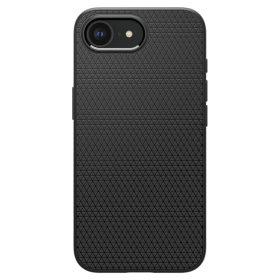   Spigen Liquid Air Apple iPhone 17e / iPhone 16e hátlap tok, matt fekete