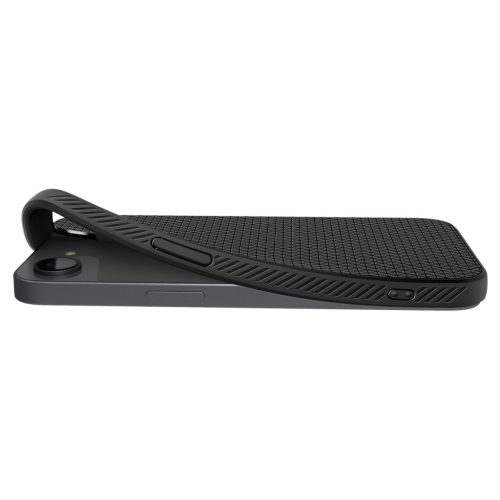 Spigen Liquid Air Apple iPhone 17e / iPhone 16e hátlap tok, matt fekete