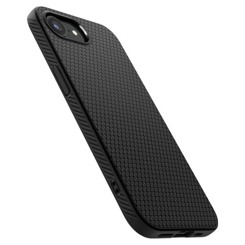 Spigen Liquid Air Apple iPhone 17e / iPhone 16e hátlap tok, matt fekete